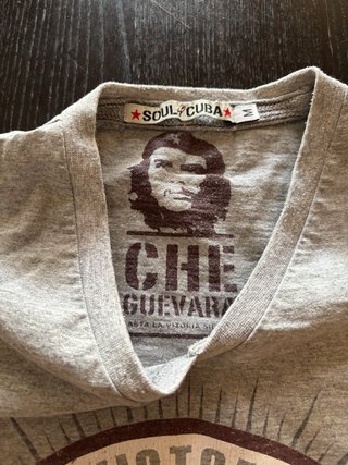 Camiseta gris Soul Of Cuba - Che Guevara