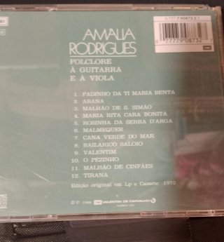 Amalia Rodrigues CD musicale
