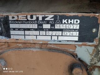 - MOTOR DEUZ 8 CILINDROS Y  6 LOTE