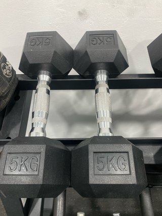 Mancuernas 5 kg (par)