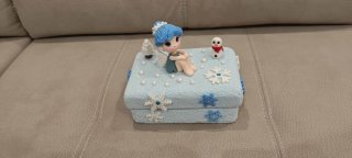 Caja joyero hada invierno