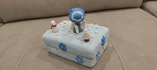 Caja joyero hada invierno