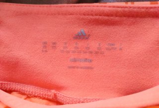 Leggings Adidas Climalite Naranja Talla XS