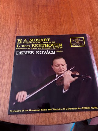 Disco Vinilo Clásico Mozart/Beethoven