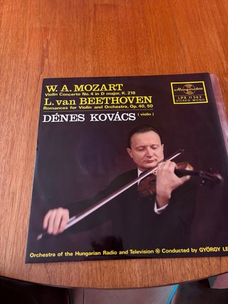 Disco Vinilo Clásico Mozart/Beethoven