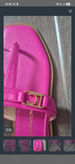 Sandalias Lola Casademunt Fuchsia Talla 39