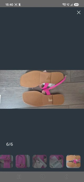 Sandalias Lola Casademunt Fuchsia Talla 39