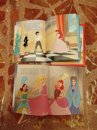 Lote 4 Libros Disney Clásicos Infantiles