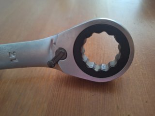 Llave combinada carraca 21mm Bahco