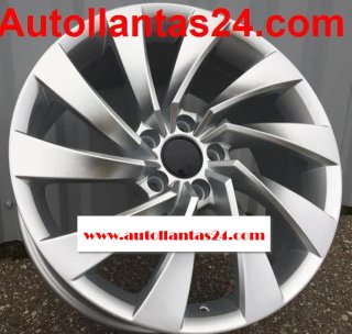 755 Juego 4 llantas volkswagen varios tama r437392