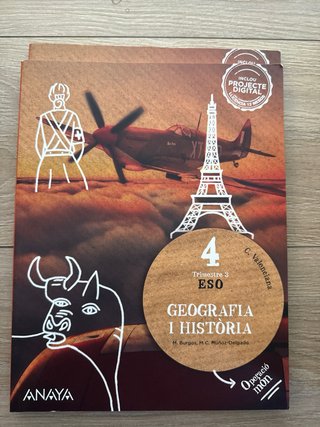 Geografia i Història 4 ESO C. Valenciana pack 3
