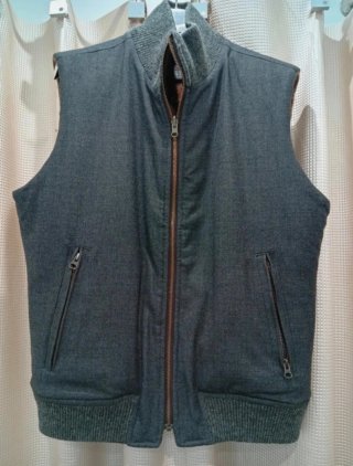 Chaleco reversible Henry Cotton Hombre
