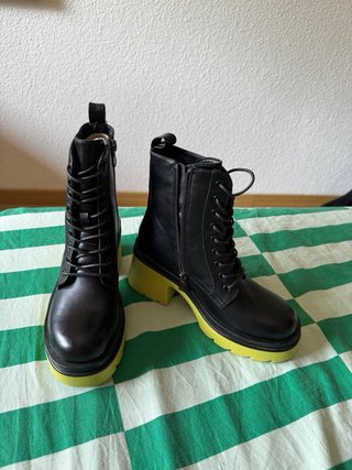 Botines con plataforma - negro - 38 nuevo