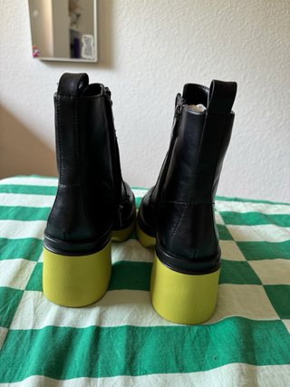 Botines con plataforma - negro - 38 nuevo