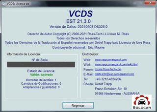 Cable de Diagnóstico VAGCOM 26.3 Versión Actual
