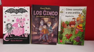 Lote de libros sin estrenar. Primeras lecturas