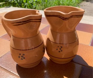 Coppia Brocchette Terracotta