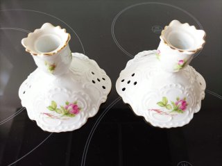 Candelabros de porcelana exclusivos