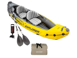 Kayak inflable Intex Explorer K2 para 2 personas