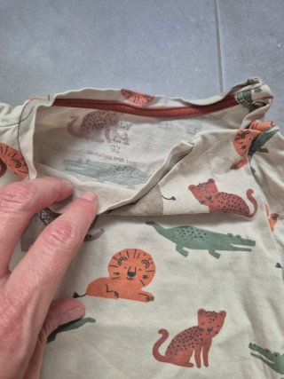 Lote 6 camisetas 18-24 meses