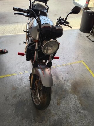 Honda CBF 600 Naked Plata