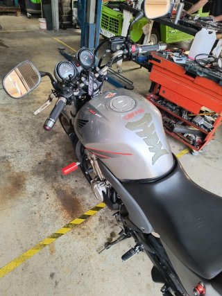 Honda CBF 600 Naked Plata