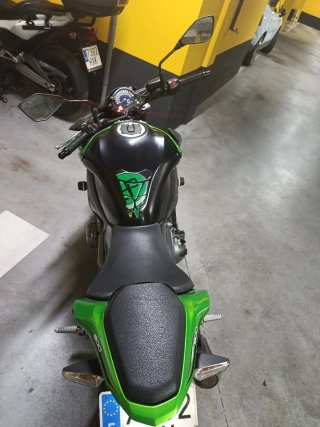 Kawasaki Z900 Naked Verde/Negra