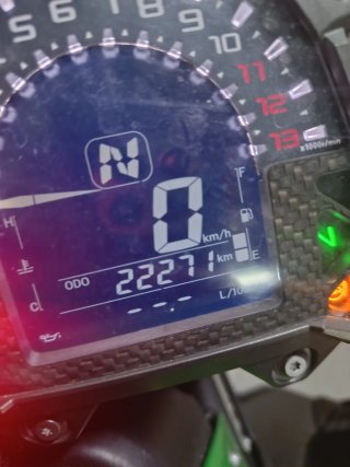 Kawasaki Z900 Naked Verde/Negra