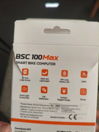 Ciclocomputador iGPSPORT BSC100 Max