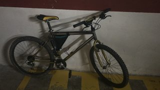 Bicicleta Oro y Plata