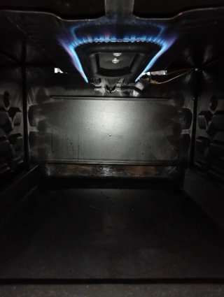 Cocina de gas butano