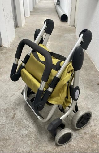 Carro de compra plegable