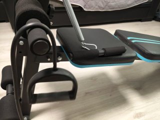 HOMCOM Banco de Musculación Plegable( sin pesa)