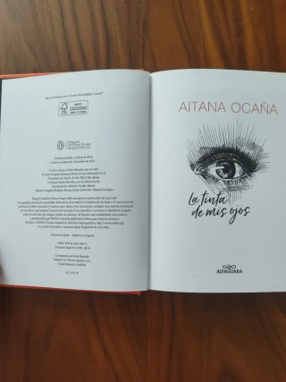 La tinta de mis ojos