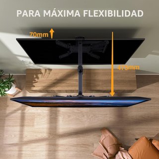 Soporte TV Perlegear 26-65 Articulado Giratorio