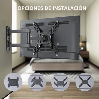 Soporte TV Perlegear 26-65 Articulado Giratorio