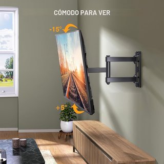 Soporte TV Perlegear 26-65 Articulado Giratorio