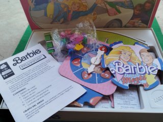 Juego de mesa Barbie años 80/90