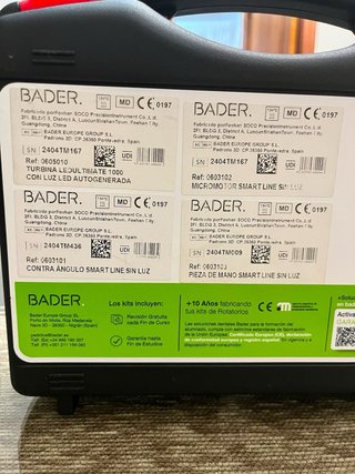 Kit Dental Bader Profesional