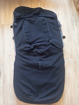 Saco para carrito bebé rosa con corazones