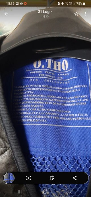 Giacca tiro a volo blu