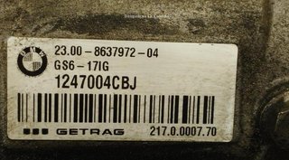 Caja de cambios bmw 23008637972 3 f30 f80 23117549
