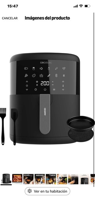 Freidora Cecotec 6L