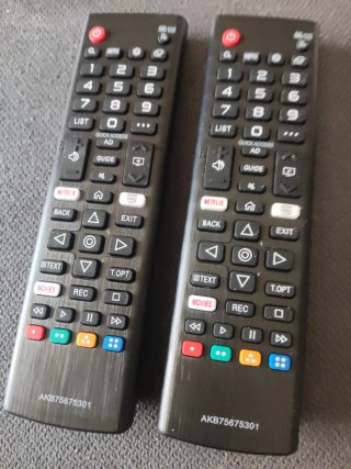 Mandos a distancia para TV LG. Nuevos.