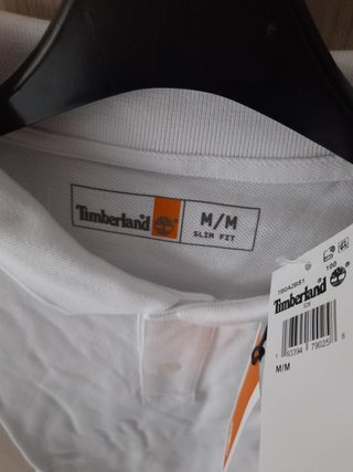 Polo Timberland Bianco M Slim Fit