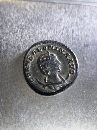 Moneda Romana Emperatriz Salonina