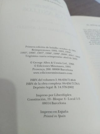 El Señor De Los Anillos (Trilogía)