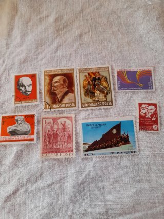 Serie francobolli rivoluzioni
