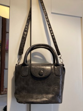 Bolso marron elegante con asa y bandolera – Nuevo