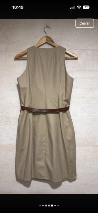 Vestido Michael Kors Talla 6 Beige